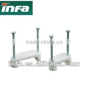 Circle Concrete Cable Clips Elctrical Wall Cable Tie Clips thumbnail-1