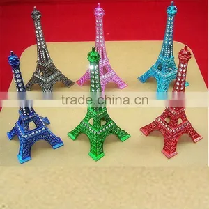 Paris Souvenir Craft Eiffel Tower With Diamond thumbnail-1