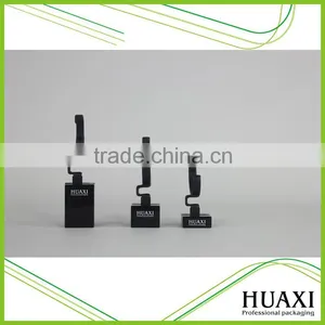 Black High Glossy Small Single Wooden Watch Holder Stand thumbnail-2