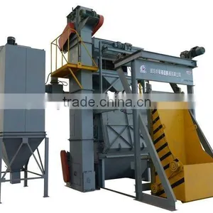 Rubber Belt Shot Polishing Machinery/sand Blasting Machine for Forging Burnishing /blasting Equipment thumbnail-2