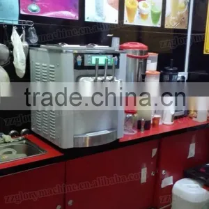 CE Approved Italy Aspera Compressor All Stainless Steel Body Soft Ice Cream Machine thumbnail-4