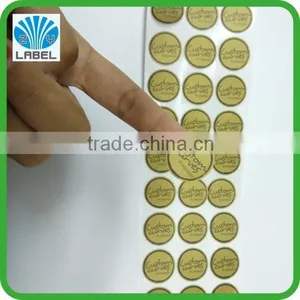 Fancy Custom Adhesive Clear Sticker Nail Polish Bottle Label,Custom Self Adhesive Transparent Logo Waterproof Adhesive Labels thumbnail-5