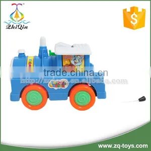 Hot Selling Cartoon Pull String Toy Car Can Hold Candy thumbnail-3