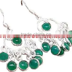 Wholesale 925 Sterling Silver Marcasite Ruby Jewelry K1446, Gold Earrings thumbnail-6