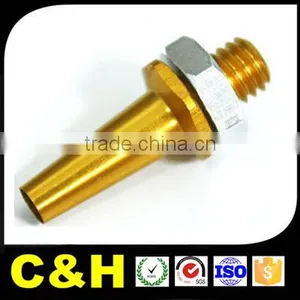 Customized Cnc Turned Lathe Anodized Sandblasting Aluminum Parts thumbnail-5