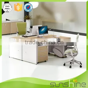 Staff Room Table Willow One Person Workstation 1400W*700D*760H With Mobile Pedestal and CPU Holder thumbnail-1