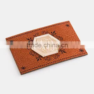 Fashion Design Leather Patch Labels Jeans pu Patch Labels thumbnail-2