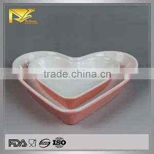 Dinnerware China Supplier Glazed Ceramic Ice Cream Cold Plate thumbnail-1