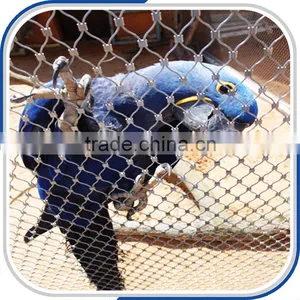 304/316L Ferruled Stainless Steel Wire Rope Mesh for Zoo Bird Cage Quality Choice thumbnail-3