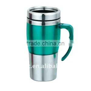 Double Wall Plastic Travel Mug&stainless Steel Mug thumbnail-1