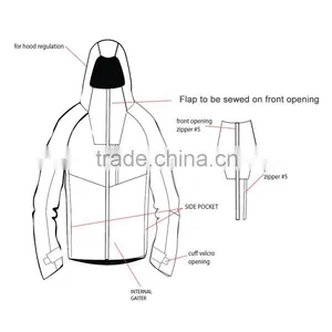 2016 New Design Mens Padded Ski Jacket thumbnail-1