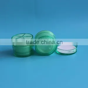 Workable Price Wholesale Light Green PS Cosmetic Cream Container thumbnail-4
