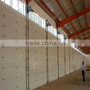 Aluminum Glass Overhead Automatic Lifting Garage Door thumbnail-1