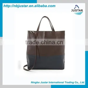 Women Bags Handbag Shoulder Long Strap Custom Leather Handbag Manufaturer thumbnail-1