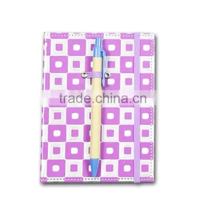 Newest Durable Cloth Cover Notebook With Pen Attached (BLY5-2007PP) thumbnail-3