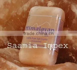 Himalayan Bath Salt Cleansing Bar 250 Grams thumbnail-1