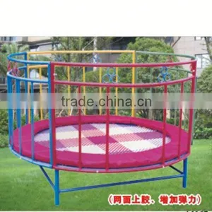 17 ft Trampoline, ZY-TR443 Rectangular Trampolines With Nets thumbnail-1
