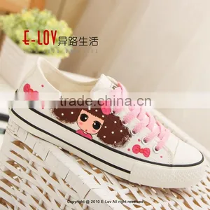 NO.D090Hot Sales High Quality China Fashion Women's Hot Canvas Shoes thumbnail-4