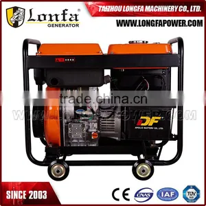 7KVA Open Type Portable Diesel Generator Electric Start thumbnail-2