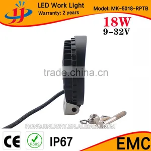 Cheap Offroad 1200LM 5inch 18W Round Led Work Light for Tractor thumbnail-3