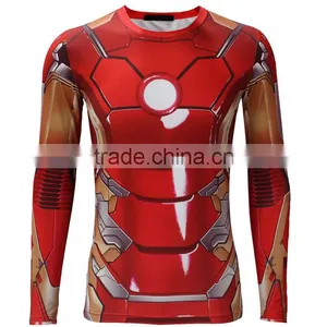 Custom Sublimation t Shirt,sublimation t Shirts Blank,cheap Custom Printed t Shirts by Hero Man Shirt thumbnail-2