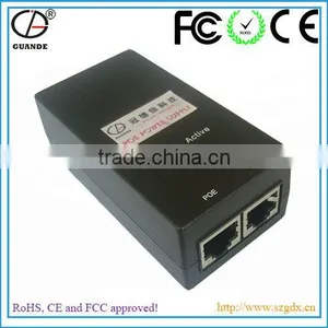 12W 24W 48W 12V 24V 48V 0.5A 1A RoHS CE FCC Approved AC or DC Input POE Connector thumbnail-1
