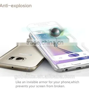 3D Curved Tempered Glass Screen Protector for Samsung Galaxy s6 Edge thumbnail-4