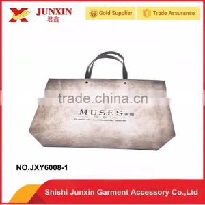 Cheap Cotton Material Handled Paper Bag Hand Bag thumbnail-2