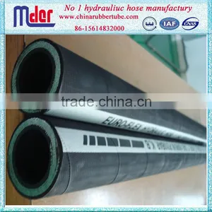 Mder 4SH 4SP SAE and DIN Steel Wire Inforced Spiraled Hydraulic Rubber Tube thumbnail-1