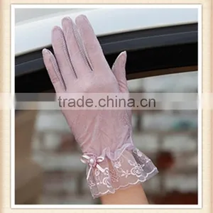 Ladies Evening Party Dress White Lace Gloves For Summer Dress thumbnail-5
