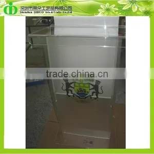 DDL-0026 Cheap Church Podium, Frosted Lectern Podium, Cheap Podium thumbnail-3