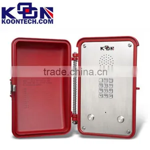 Alarm System VOIP Waterproof Telephone KNSP-15 With Competitive Price From Koon thumbnail-3