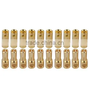 High Voltage Banana Plug Gold Plated Male and Female 5mm Banana Plug Connector thumbnail-4