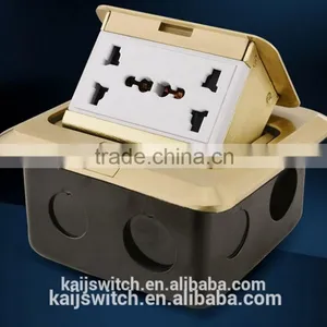 86 Style Waterproof Multi Electrical Floor Sockets With 6 & 5 Pin and Cover thumbnail-1