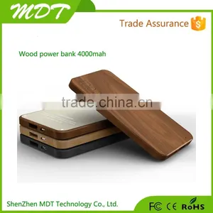 Upscale Wood Power Bank,2600mah Usb Portable Power Bank External Battery/portable Charger External Battery Power Bank Wholesale thumbnail-1