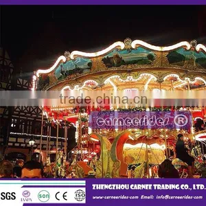 Amusement Park Ride, Kids Merry go Round for Sale, Amusement Park Ride Merry go Round Carousel for Sale thumbnail-1