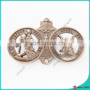 Zinc Alloy Meatl Anti-silver Auto Visor Clip thumbnail-3