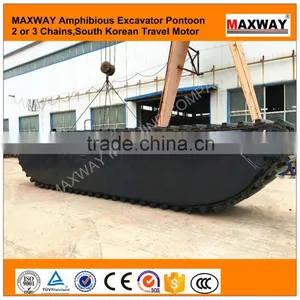 Cheap Swamp Excavator Pontoon , Model: MAX200PU-S thumbnail-3