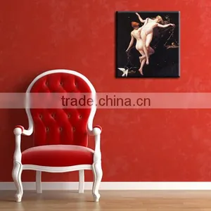Home Decor Ballerina Oil Painting Bathroom Pictures thumbnail-1