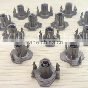 Plain Furniture Nuts T Nuts With 4 Prongs thumbnail-1