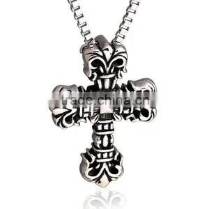 Wholesale Fashion Stock Stainless Steel Cross Pendant FP50051 thumbnail-1