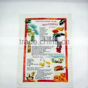 60*90cm 200gsm Printed Tea Towel Souvenir in Blank Cotton thumbnail-1