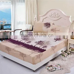 Factory Price Luxury Polyester King Size Waterproof Single Bed Fitted Sheet thumbnail-5