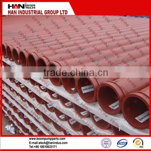 SANY Delivery Pipe Concrete Pump ST52 DN125*3M 4.0 mm Steel Pipe thumbnail-2