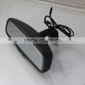 Automotive Electronics Bluetooth Handsfree Car Kit +auto Backup Display Rear View Mirror thumbnail-3