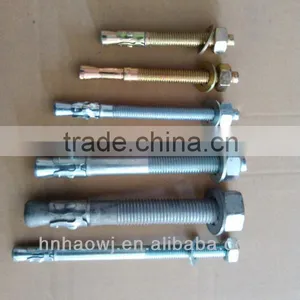 High Quality Carbon Steel Zinc Plated Wedge Anchor thumbnail-1