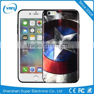Custom Design Logo Pattern TPU Smartphone Case for IPhone 6/6 Plus IMD Sublimation Print Phone Case thumbnail-1
