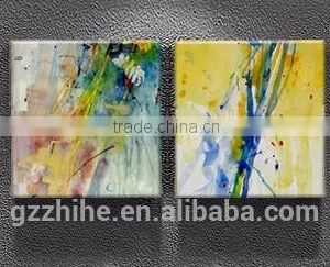 Modern Design High Quality Cheap Price Abstract Canvas Flower Oil Painting thumbnail-4