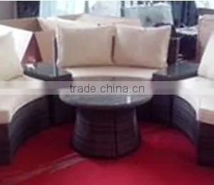 Cheap Miami Rattan Furniture 4 Pcs Rattan Sofa Sets thumbnail-1
