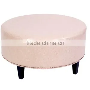 Customized Red Leather Ottoman Made in China OT4038 thumbnail-1